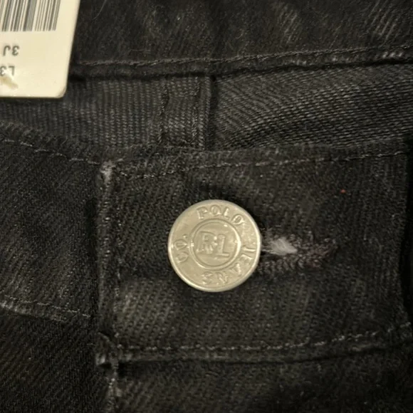NWT Polo Jeans Company Ralph Lauren Black Saturday Jean 14x31 Vintage - Picture 11 of 16